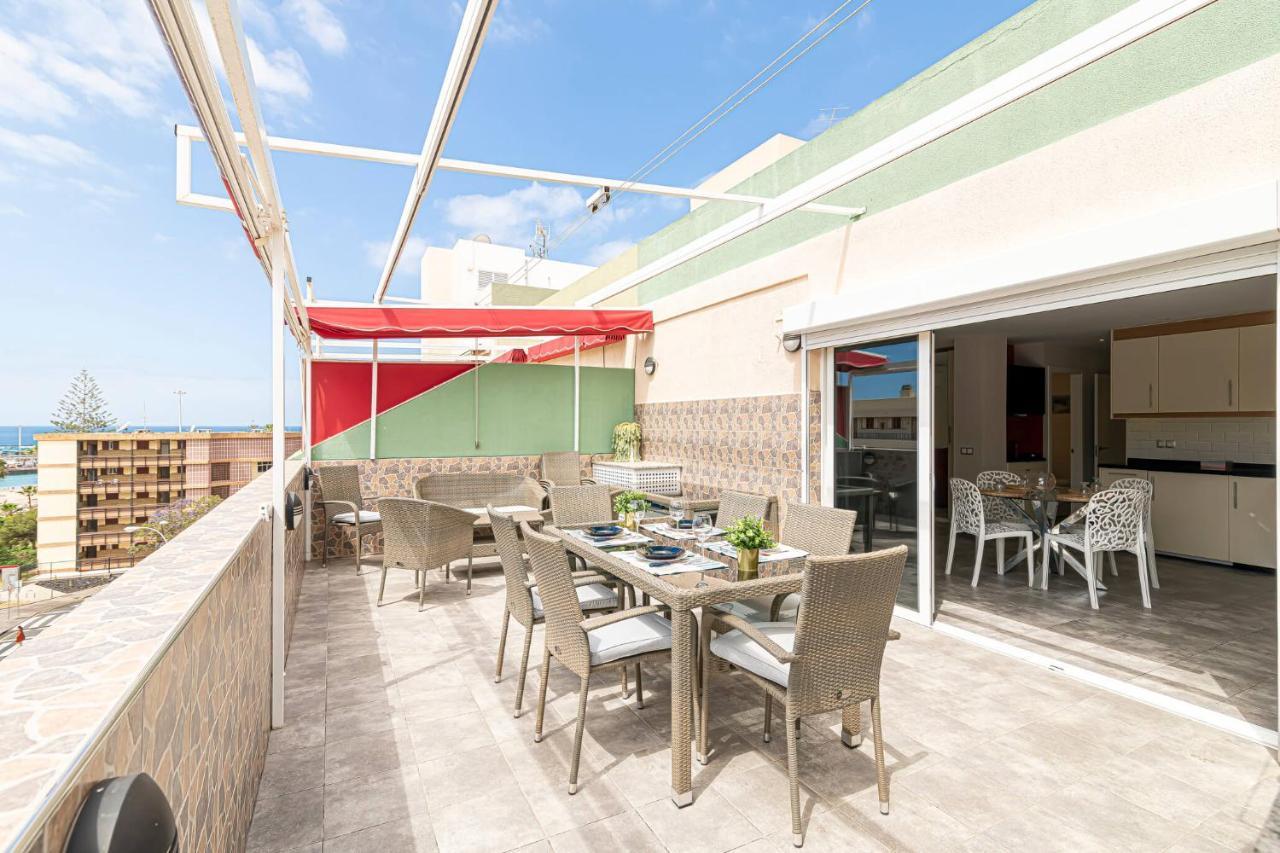 לוס כריסטיאנוס Penthouse Manureva By Pajarito Holidays מראה חיצוני תמונה